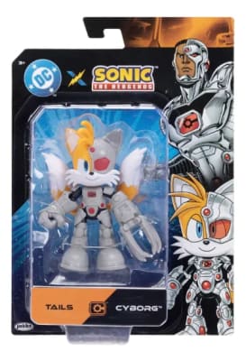 Figura Sonic Tails Cyborg 13cm 25 Articulaciones Dc Original