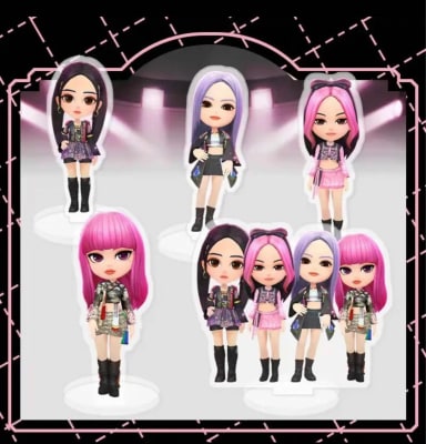 Set 5 Accesorios Cosplay Soporte Blackpink K-pop Fans1
