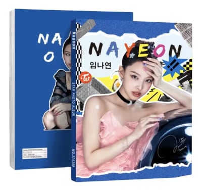 Photobook Nayeon Twice 40 Pags Stickers Lomo Card Album1