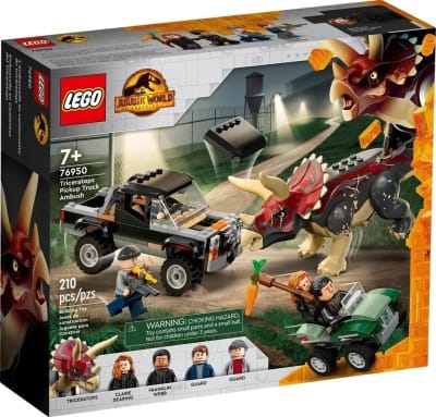 Lego Emboscada En Furgoneta Del Triceratops 210 Pcs 769501