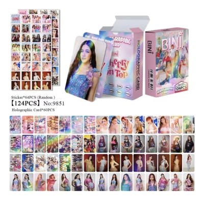 Lomo Cards BINI Holográficas 124 Piezas Cherry On Top