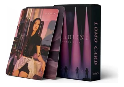Set 55 Lomo Cards Blackpink Deadline World Tour 6x9cm Blinks