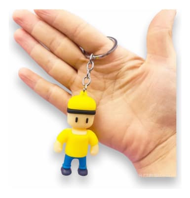 Llavero Stumble Guys Accesorio Stumble James 7 Cm Diseño1