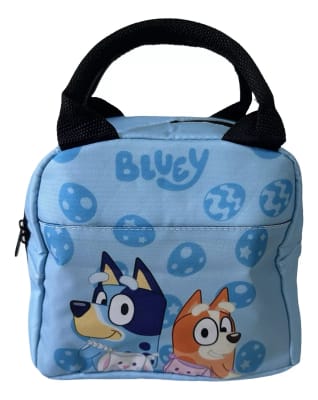 Lonchera Escolar Diseño Bluey Bingo Con Aislante