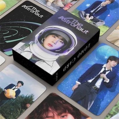 Set 55 Photocards Lomo Card Bts Jin - The Astronaut
