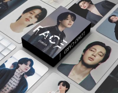 Set 55 Photocards / Lomo Card Bts Jimin Face Calidad Diseño1