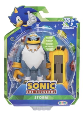 Figura Storm Sonic 35th Anniversary 10 Cm 13 Pts Wave 25 Jkk