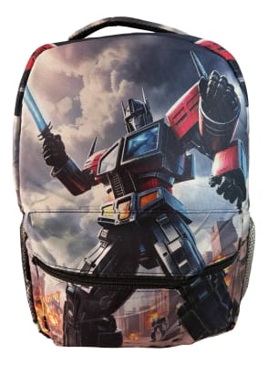 Mochila Escolar Optimus Prime 18l Notebook 15 Pulg Calidad