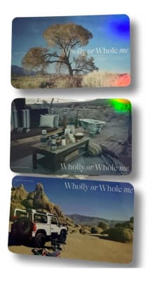 Pack 3 Photo Card Suga Bts Wholly Or Whole Me Fanmade Brillo