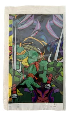 Mantel Tortugas Ninja Cumpleaños 108x180 Cm Plástico
