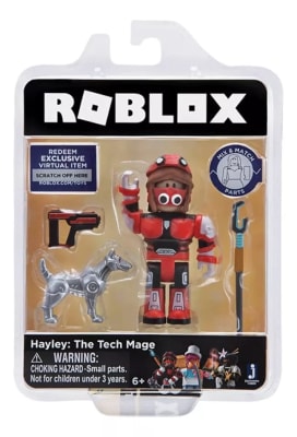 Figura Roblox Hayley The Tech Mage + Código Colección