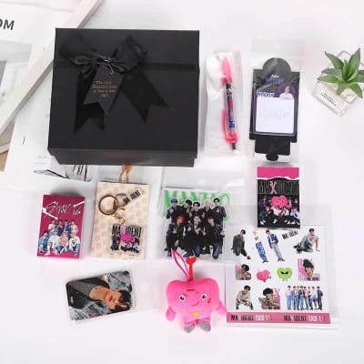 Caja De Regalo Stray Kids K-pop Stickers Maxident Accesorios1