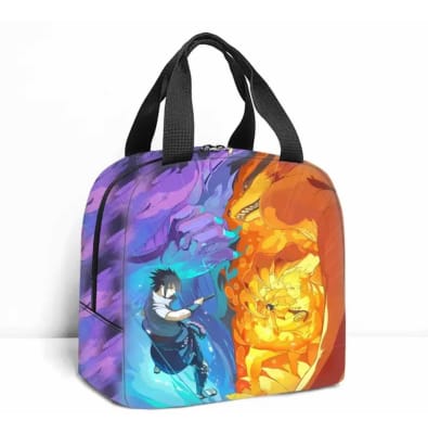 Lonchera Escolar Diseño Sasuke Naruto Kyubi
