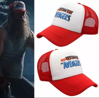 Thor Love And Thunder Gorra De Béisbol Con Bordad1