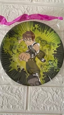 Pack 10 Platos Cumpleaños Ben 10 Cotillón