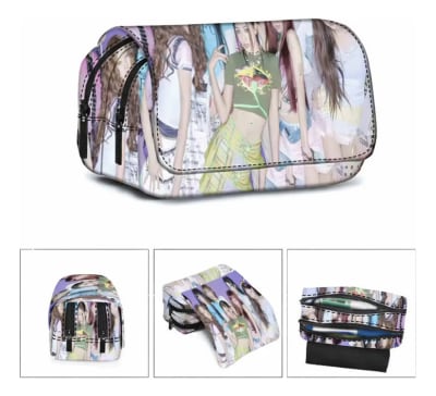 Estuche Escolar Twice 3 Compartimientos Kpop This Is For1