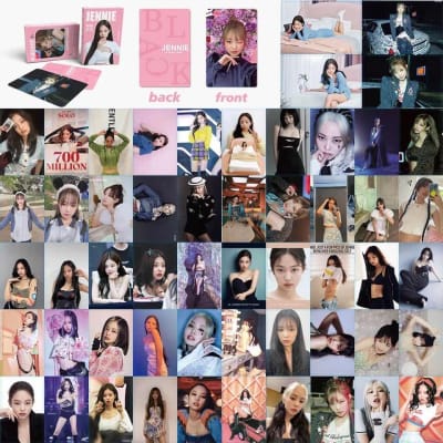 Set 55 Photocards / Lomo Card Blackpink Jennie Daily Life