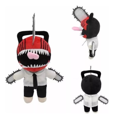Peluche Chainsaw Man Demonio Motosierra Denji Pochita 30 Cm