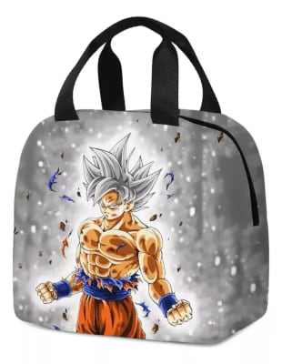 Lonchera Escolar Diseño Goku Ultra Instinto Dragon Ball Super