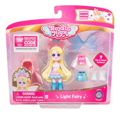 Royale High Muñeca Ligera De Hadas De 3 Pulgadas, 1 Figura