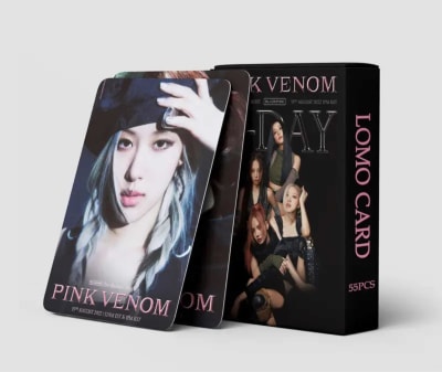 Set 55 Photocards / Lomo Card Blackpink Pink Venom D-day1