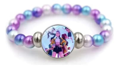 Pulsera Guerreras Kpop 6.5 Cm Edicion Batalla Demonios