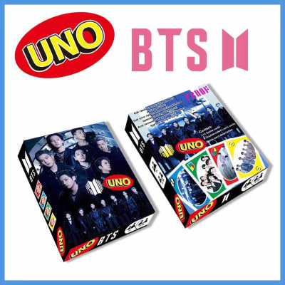 Juego De Cartas Uno Diseño Bts 112 Pcs K-pop