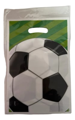 Pack 10 Bolsas Dulces Fútbol Fiestas Cumpleaños Niños Soccer1