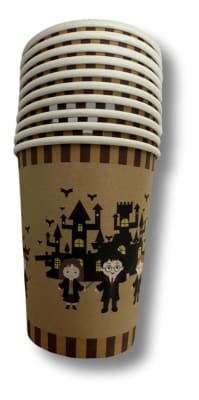 Pack 10 Vasos Desechables Diseño Completo Harry Potter