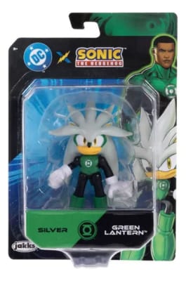 Sonic Dc Comics Silver Green Lantern Figura 6 Cm