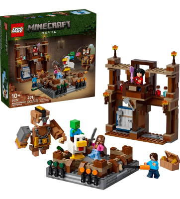 Lego Minecraft Movie Woodland Mansion Fighting Ring 21272