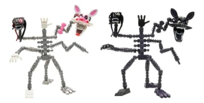 Figura Fnaf Mangle, Endo-02 Jazwares, Shadow Mangle1