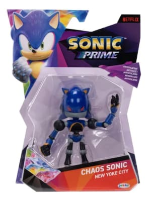 Figura Chaos Sonic Prime 5 Pulgadas Articulada Jakks