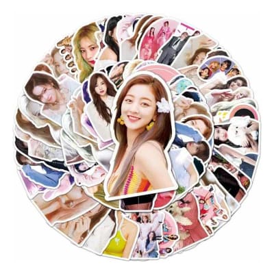 Pack 50 Sticker Pegatinas Twice Calidad Diseño Fans K-pop