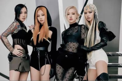 Tela De Fondo Decoración Blinks Blackpink Material Vinilo1