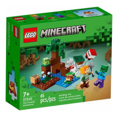 Lego Minecraft 2023 La Aventura (21240) En El Pantano 65 Pcs