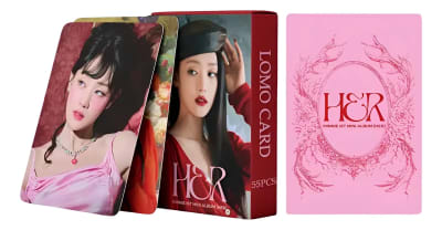 Set 55 Lomo Cards Tipo Photocards Minnie (g)i-dle Her 6x9 Cm1