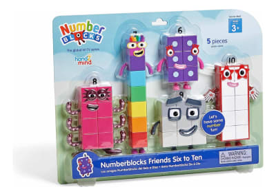 Figuras Number Blocks De 6 A 10 Original Educativos Hand2