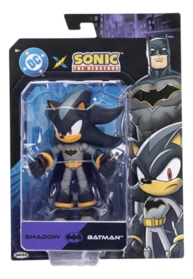 Figura Sonic Shadow Batman 13cm 22 Articulaciones Dc Origina