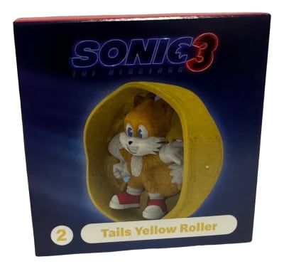 Figura Tails Yellow Roller Sonic 3 Mcdonalds 2024 6.5 Cm1