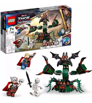 Lego Marvel Attack On New Asgard 76207 Thor And Love Thunde