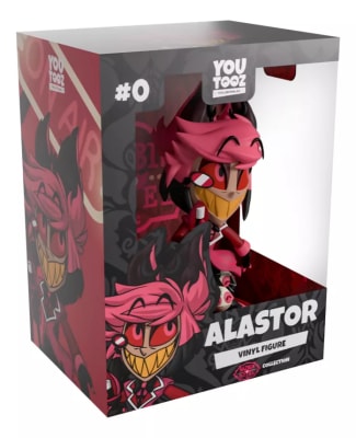 Figura Alastor Vinilo De 13.5 Cm Hotel Hazbin Original 2025