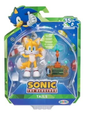 Figura Tails Sonic 35 Aniversario 10 Cm Miles Electric