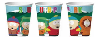 Pack 10 Vasos Cumpleaños Fiestas South Park1