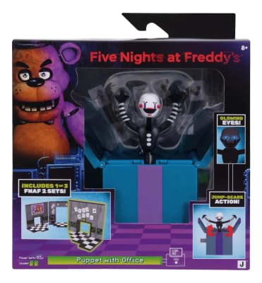 Figura Puppet Office Set Fnaf 2 Jazwares Con Diorama