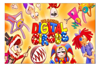 Tela De Fondo Cumpleaños Diseño Amazing Circus Digital Vinyl1