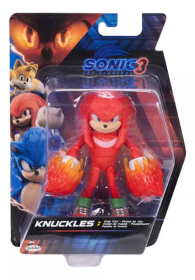Figura Knuckles Fire Fist 22 Pts Articulacin Wave 3 Sonic 3
