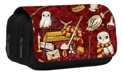 Estuche Escolar Diseño Harry Potter Gryffindor Transfigurati