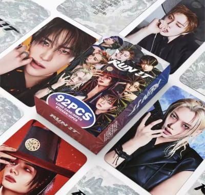 Lomo Cards Stray Kids Run It 60 Cards + 32 Stickers Kpop1