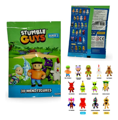 1 Sobre Mini Figura Stumble Guys 3d Serie 2 Oficial (a)1